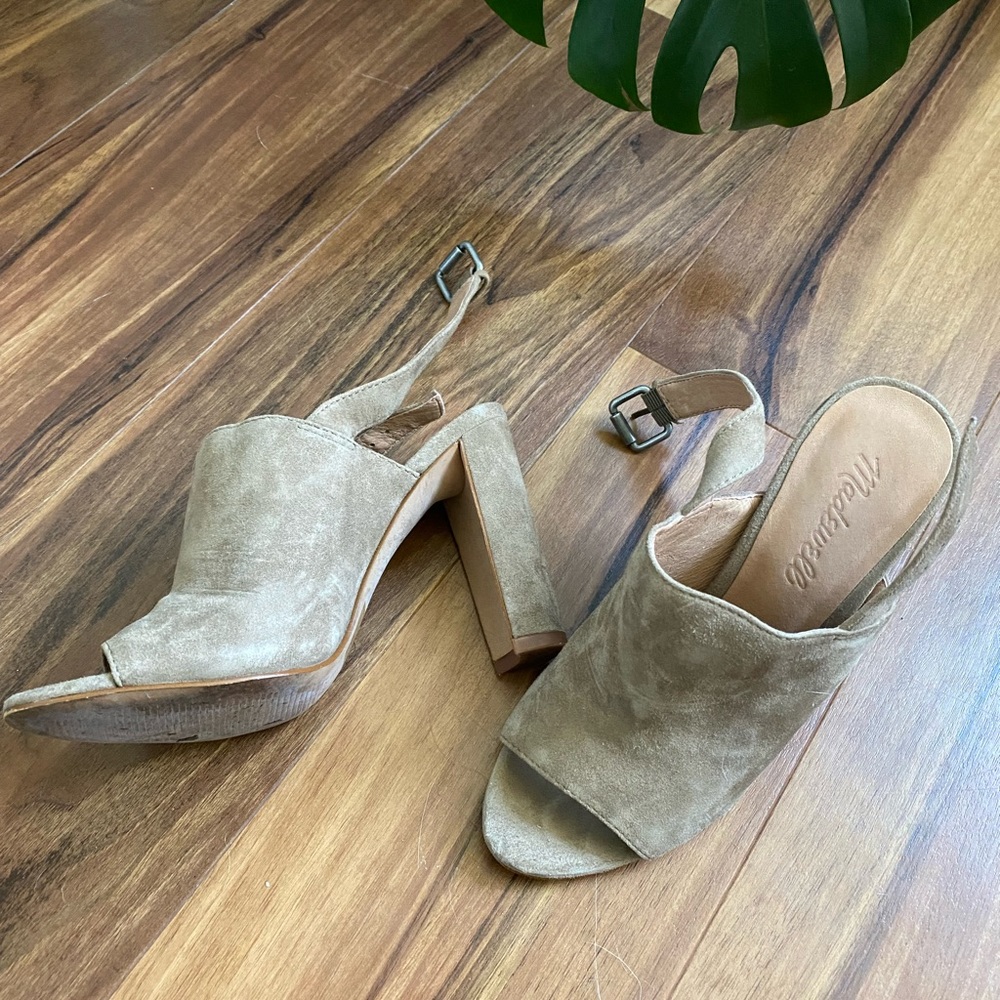 Madewell Suede Mules